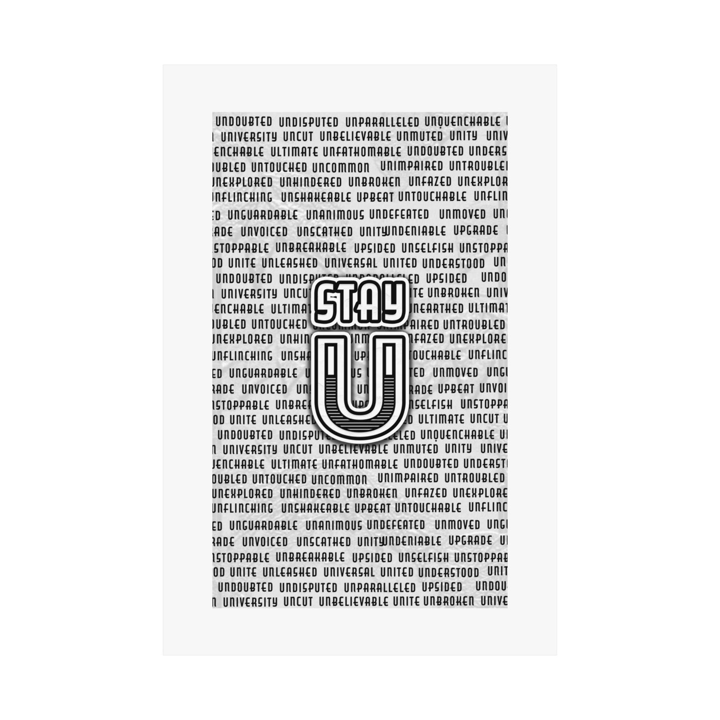 STAY U Poster
