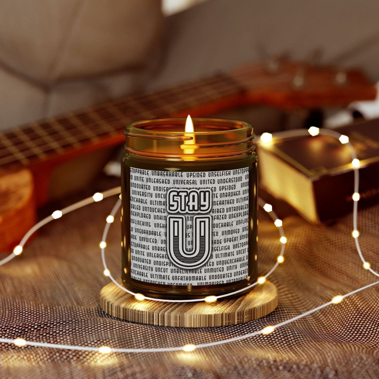 STAY_U SCENTED CANDLES, (4oz, 9oz)