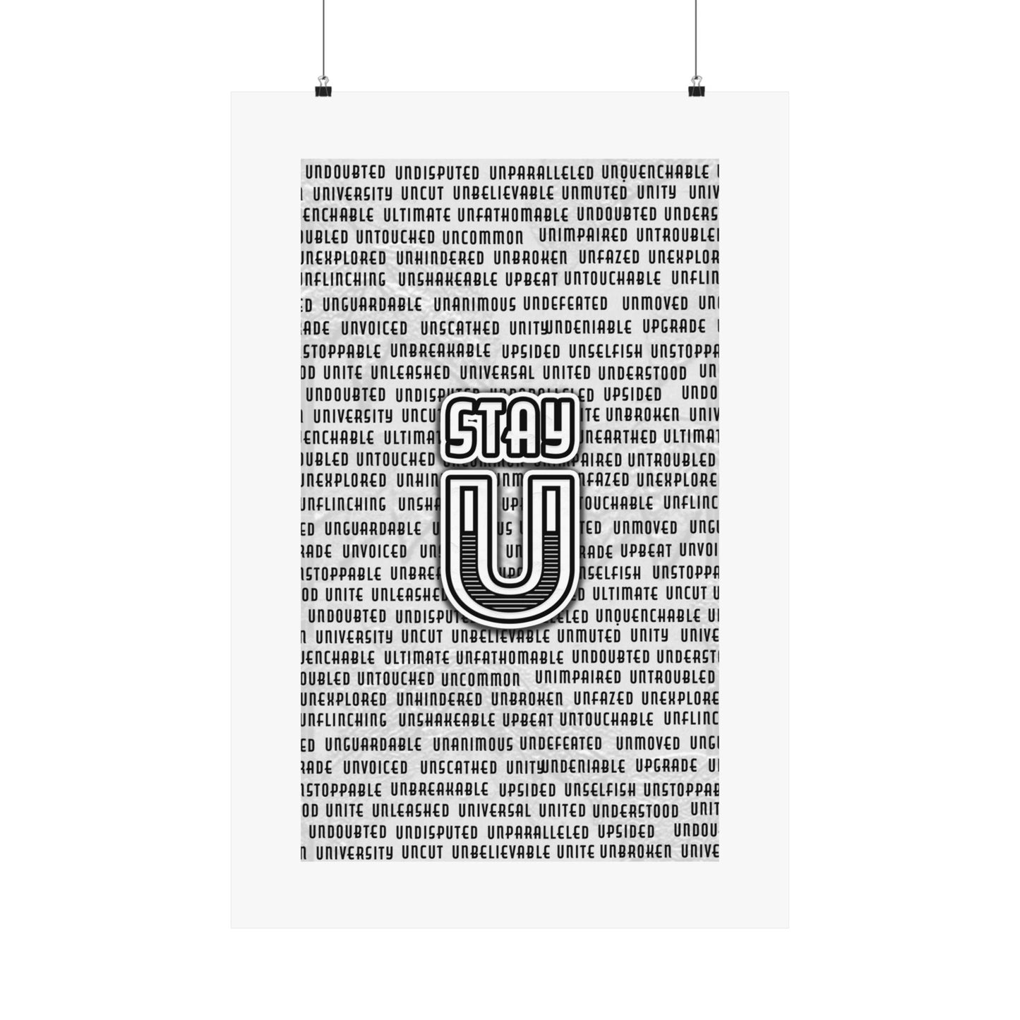STAY U Poster
