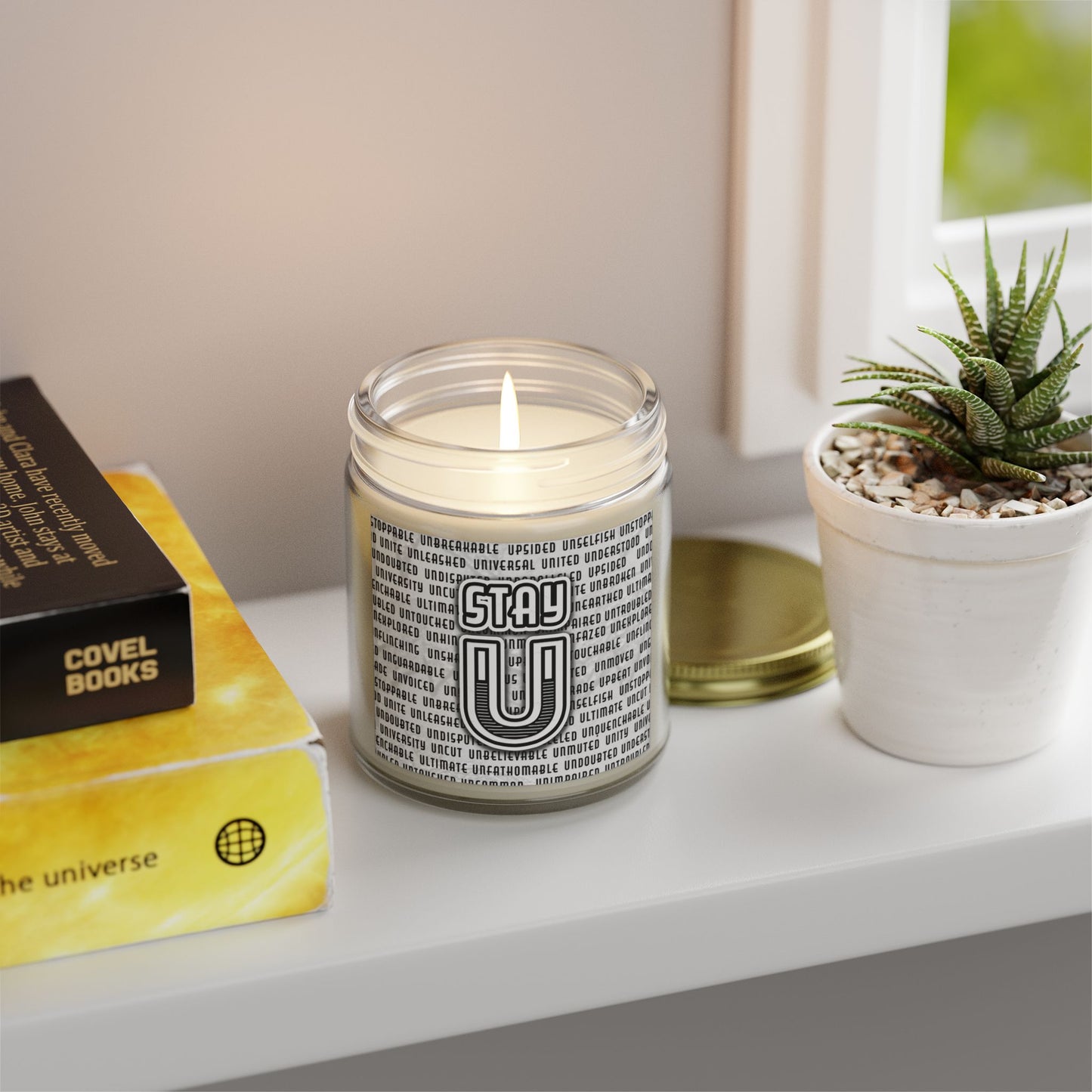 STAY_U SCENTED CANDLES, (4oz, 9oz)