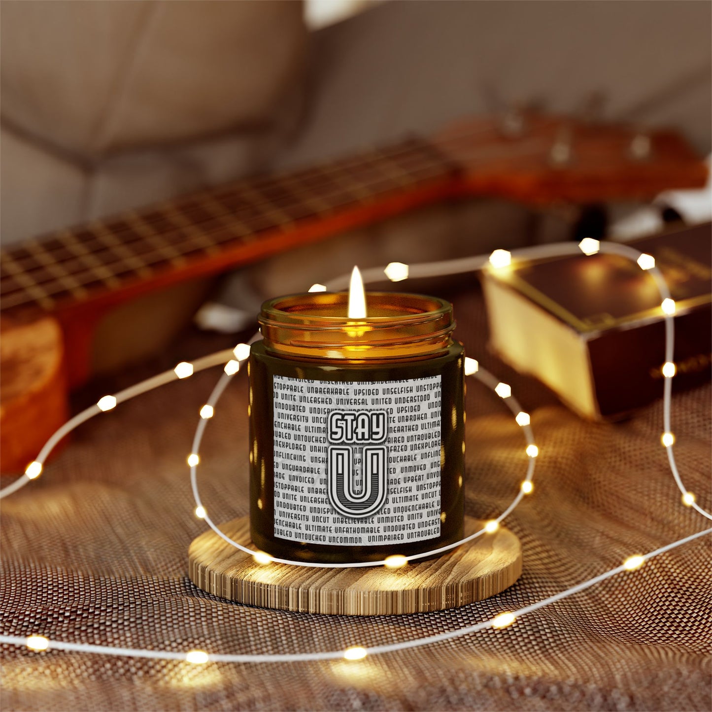 STAY_U SCENTED CANDLES, (4oz, 9oz)