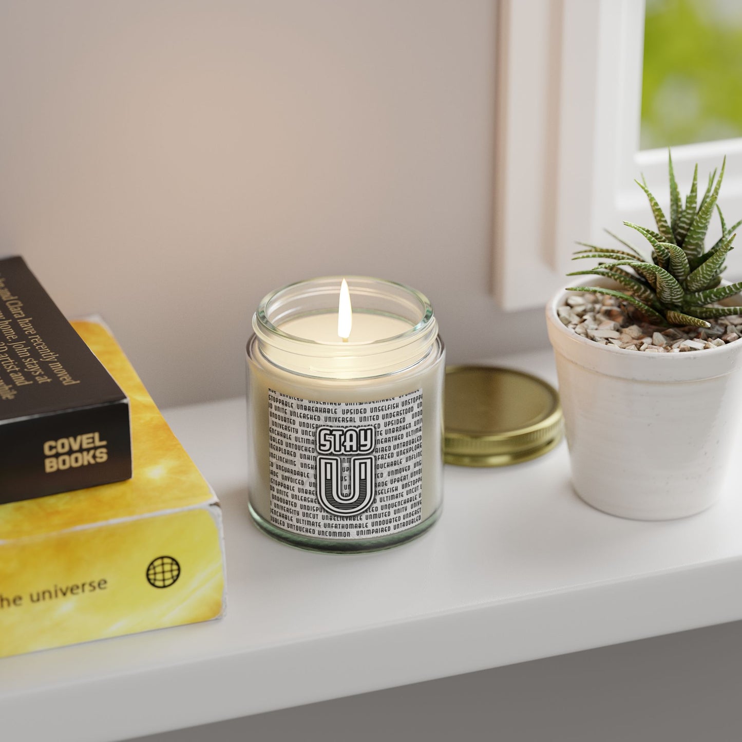 STAY_U SCENTED CANDLES, (4oz, 9oz)